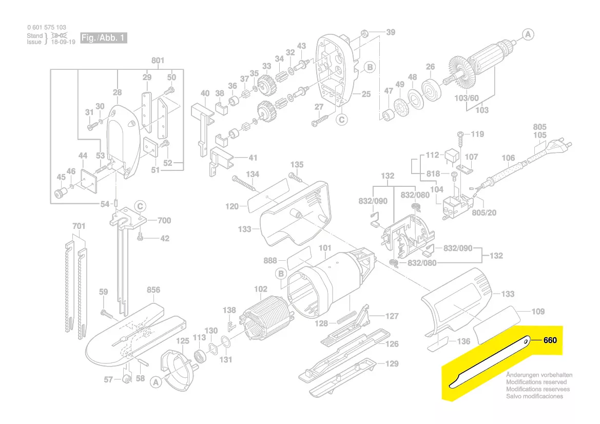 Racloir de nettoyage guide lame pour scie à mousse Bosch